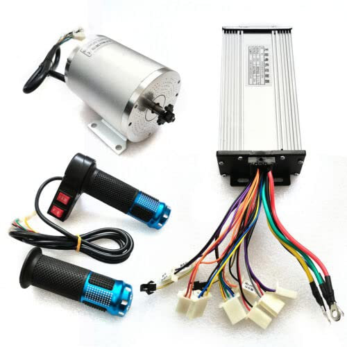 SHZICMY 60V DC 2000W Bürstenloser Elektromotor Elektrofahrrad Motor Brushless Motor, E-Scooter Steuergerät bürstenloser Steuerung
