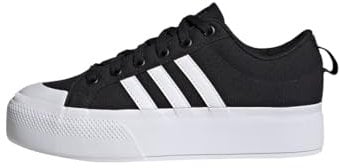 adidas Bravada 2.0 Platform Shoes, Zapatos Mujer, Core Black/Cloud White/Core Black, 37 1/3 EU