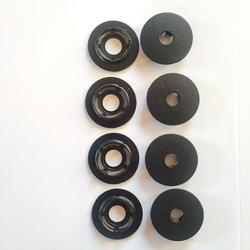 Befestigungen Autoteppich für Audi VW Skoda Seat Clips Knöpfe Befestigung Fußmatten – Ex Audi A1 A3 A4 A5 Q3 Q5 Q7 Ex VW Golf Touran Passat Polo Tiguan Ex Kodaq Fabia Octavia Ex Leon Ibiza Arona...