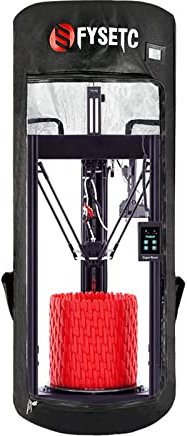 BCZAMD FlsunQ5 SR 3D Drucker Teile großes Gehäuse Schutzgehäuse Runde Abdeckung 50X50X110cm Zelt für ABS Nylon Druck Staub Feuer Wasserdicht Konstante Temperatur für Deltaa Racer QQ-S Kossell