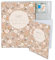 Minilino personalisierte U Heft Hülle 3-teiliges Premium Set für Impfpass & U-Heft [ SCHÜTZT WICHTIGE DOKUMENTE ] Organizer für Untersuchungsheft (Blumenwiese rose)