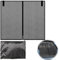 DAJASD Zanzariera Per Portellone Posteriore, 175 x 150 CM Portellone Posteriore Dell'auto con Zanzariera, Zanzariera Portellone Auto Tenda Posteriore per Campeggio, Tetto Roulotte, Camper