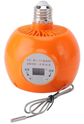 Tnfeeon Chicken Coop Heat Lamp, Heat Lamp for Chickens Coop Brooder and Reptile Heat Bulb, E27 Overheating Prevention, Baby Chicken Supplies for Baby Chick, Duck, Quail