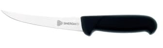 SinergiaFD Coltello per disosso a forma bananino, Disponibile in Varie Misure, Acciaio Inossidabile di Alta Qualità, Manico Ergonomico (12cm)