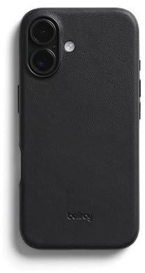 Bellroy Lederhülle für iPhone 16 Plus -Black