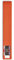 Playwell Martial Arts Gürtel aus Baumwolle, einfarbig, Karate, Judo Taekwondo, Orange, 220cm