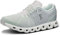 On Men's Cloud 5 Running Shoes, Glacier/Glacier, 44 EU
