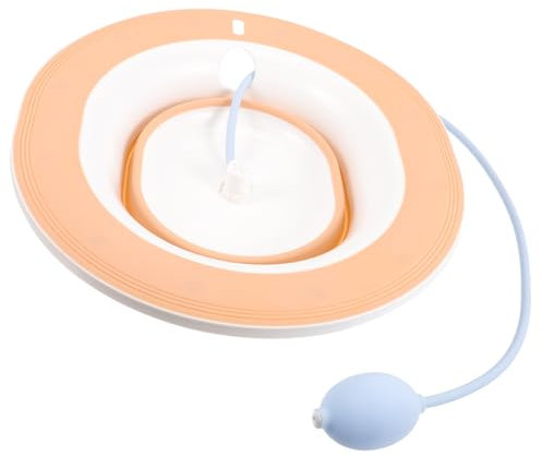 HAWILLOSCH Sitz Bath Basin Per Anziani e Donne Incinte Design Ergonomico e Antiscivolo Per Trattamento e Comfort Post-parto Materiale Durevole e Resistente Con Tubo Flessibile