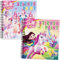 CutteeyFyry 2Pcs Stickerbuch FüR Kinder ab 4-8 Jahre,Einhorn Stickern Nach Zahlen mit Geschichten,Kinder Stickerheft Zur Verbesserung Der Intelligenz,Flugzeug Beschäftigung kinder Geburtstagsfeier