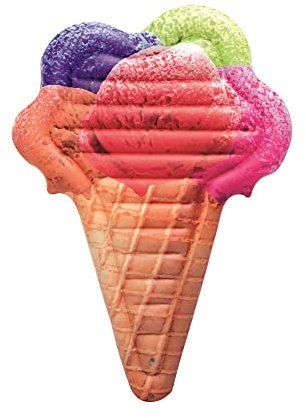 Bestway Luftmatratze Waffeleis, 188 x 130 cm