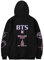 SERAPHY Unisex KPOP Kapuzenpullover Sweatshirts Pullover für Army Suga Jimin Jin Jung Jook J-Hope Rap-Monster V schwarz S
