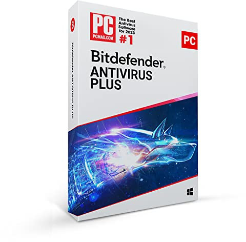 Bitdefender Antivirus Plus 2022 - 3 Geräte | 2 Jahre Abonnement | PC Aktivierungscode per Post