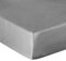 Heckett & Lane Mako Satin Spannbettlaken Farbe Glacier Grey 180 x 200 cm