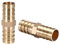 sourcing map 16mm or 5/8 ID Brass Barb Splicer Fitting,Straight Barb Hose Fitting Air Gas Water Fuel,2pcs