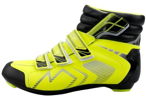 Msport Winter-Radsportschuhe Herren/Damen – Rennradstiefel, Wasserdicht, Atmungsaktiv, SPD & Look-System Kompatibel