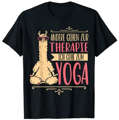 Yoga Alpaka Meditation, Ich gehe zum Yoga T-Shirt