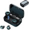 ASDRTB Mini Wireless Earbuds Bluetooth 5.3 Ohrhörer in Ear Leichte Kopfhörer Eingebautes Mikrofon, Immersiver Premium-Sound, Langstreckenverbindung Headset mit Ladehülle, Schwarz
