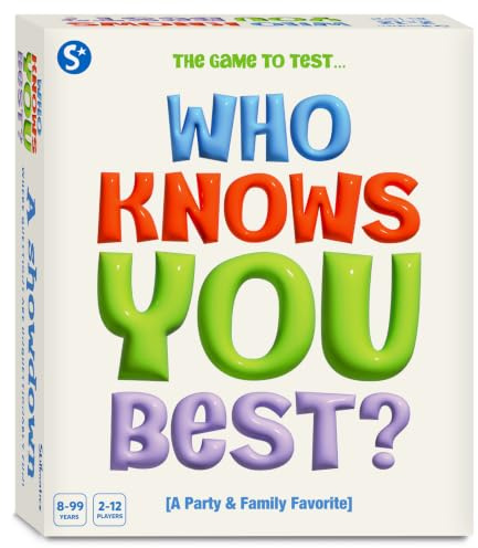 Skillmatics Card Game – Who Knows You Best? Hilarious Family Party Game