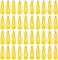 DAZISEN 40 Pack Clip Per Capelli Ragazze Metallo Snap Bambini Barrettes Accessori Capelli Delle Donne, Caramella Colorata Belle Clip Capelli Semplici，Giallo