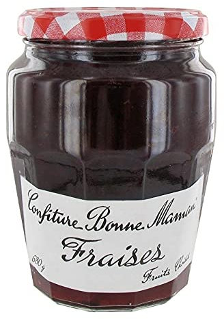 - Confiture Fraise 680G - Savourez lintensité fruitée de cette délicieuse confiture artisanale - Lot De 4