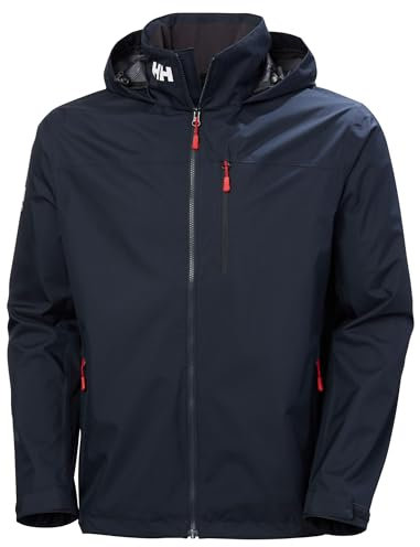 Helly Hansen Herren Crew Hooded Jacke, Marineblau 2.0, XL