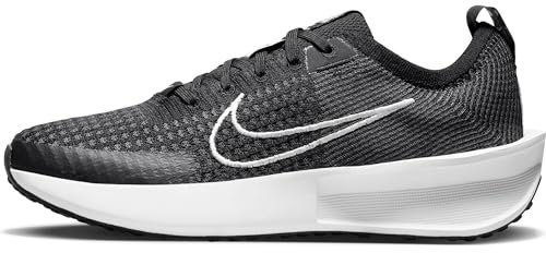Nike Interact Run Damen Straßenlaufschuh, Black/White-Anthracite, 40 EU