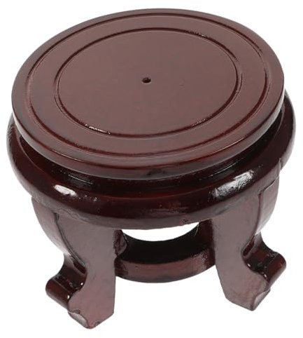 Cabilock Peana Para Jarrón De Madera Soporte De Pedestal Decoración De Oriental Soporte Para Plantas