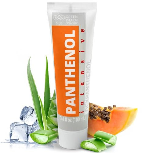9% Intensive Panthenol-Creme mit Aloe Vera & Hyaluronsäure | Tiefenbefeuchtung, Nach Sonne & Tattoo Pflege, Haartransplantation & Babypflege für alle Hauttypen, 100 ml