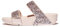 Fitflop Lulu 2 Bar Glitter Womens Wedge Sandals Pink 8 UK