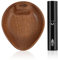IKAPE Wooden Coffee Bean Dosing Cup and Spray Bottle Kit for Espresso Bar Accessories for Reducing Coffee Power Static, Dosing Tray for Coffee or Tea, Sugar