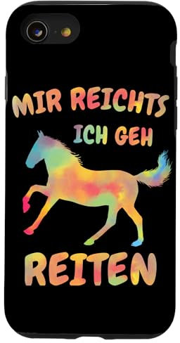 Hülle für iPhone SE (2020) / 7 / 8 Reiten Pferd Mir reichts ich geh reiten