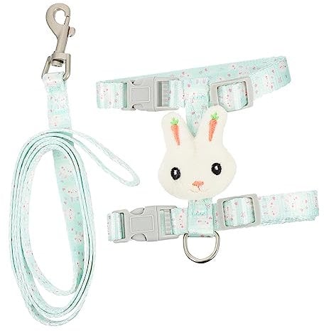 BESPORTBLE Adjustable Cat Harness Leash Soft and Comfortable for Kitten Pet Harness Traction Rope for Safe Walking