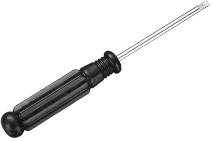 sourcing map Mini Slotted Screwdriver 2.5mm 93mm Length Micro Precision Flat Head Screwdriver with Non-Slip Handle for Watch Eyeglasses Cellphone Electronics Small Appliances Repair