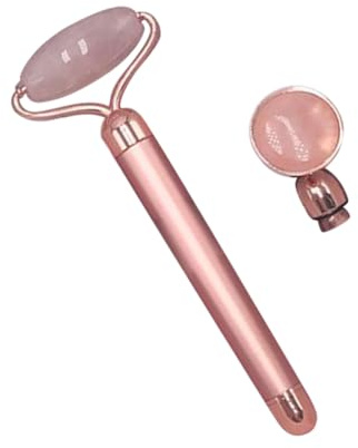 Baluue Facial Fin Jade Outil De Beauté Pour Massage Visage De Raffermissement or Rose