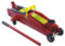 2 Ton Hydraulic Floor Trolley Jack, Heavy Duty 2 Tonne Lifting Tools for Car Van Garage Red