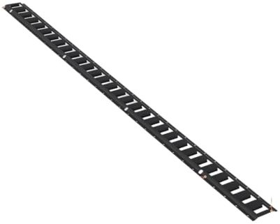 EDEDE Spanngurt, Zurrgurte E-Track-Zurrschienen-Set, 18-teilig, 5' E-Tracks-Set, 4 Stahlschienen mit D-Ring und 2 Ratschengurten for Lastenmotorräder und Fahrräder für Transport