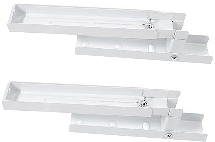 UKCOCO 2piezas Soporte Extensible Para Microondas Rejilla Ajustable Acero Inoxidable Hogar
