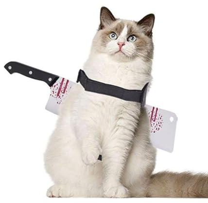 Shibida Halloween Haustier Kostüm,Lustiges Haustierkostüm Halloween Kostüme für Hunde Katzen Hundekostüme Schreckliches Outfit Anzug Party Pet Hund Kostüme Haustiere Cosplay Kostüm