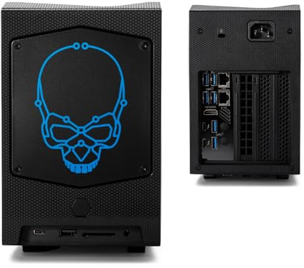 Cutesliving NUC 12 Extreme Kit NUC12DCMi7 Mini PC con processore Core i7-12700, supporta GPU desktop da 12, Thunderbolt 4, mini PC da gioco VR Ready, workstation compatta per creatori (64 GB RAM, 4