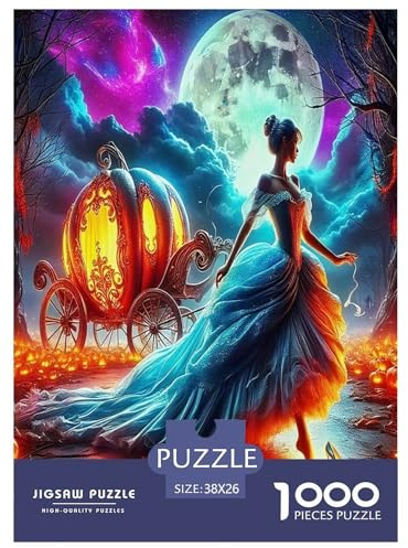 Fantasie Nacht Szene Puzzles 1000 Teile Schwer Puzzle Spielzeug Lernspiel Impossible Herausforderung Spielzeug Für Erwachsene Kinder 38x26cm/1000pcs