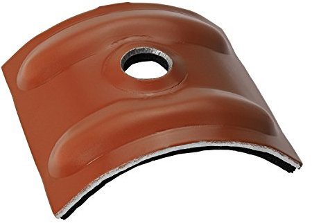 200 Kalotten Kupferbraun RAL 8004 Aluminium 24° für Sinus Profil 76/18 Wellplatten Lichtplatten