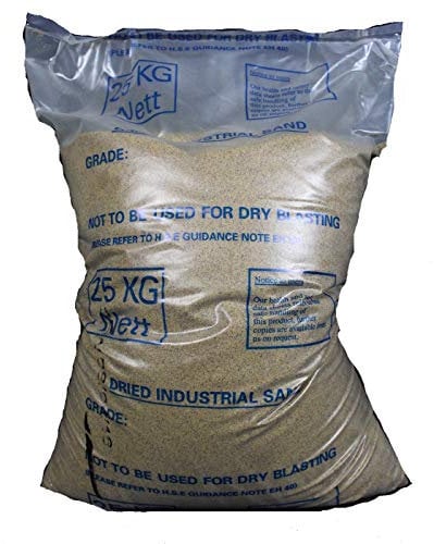 Collier Turf Care Astro Turf Sand - 25kg, Brown, Artificial Lawn and Football Pitch Sand, Pitch Dressing