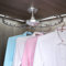 GETZ MSYO 360 Grad Drehbarer Kleiderbügel für Kleiderschrank Ecke Stahlkugeltrennbügel Solid Balls Drehbarer Hosenständer Farben