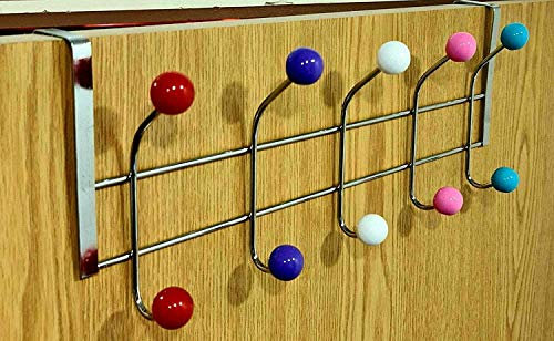 SDMAX Over Door Hat Coat Hooks Rack Hanger Hangers Clothes Towel Organizer Home Bath