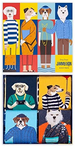 Socken Pack Jimy Lion - Größe 36-40|41-46. Gekämmte Baumwolle