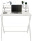 hjh OFFICE 821014 Schreibtisch klappbar Easy CLAP 80x50 Klappschreibtisch mit Metallgestell, platzsparend, Weiß