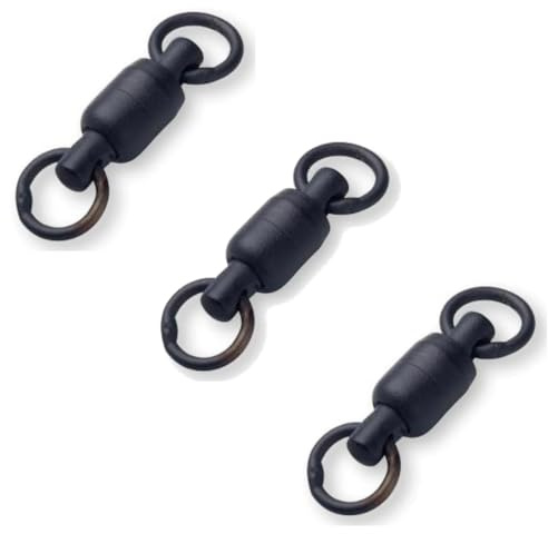 Madcat Stainless Ball Bearings Swivels - 3 Tönnchenwirbel, Größe/Tragkraft:Gr. 4 / 130kg