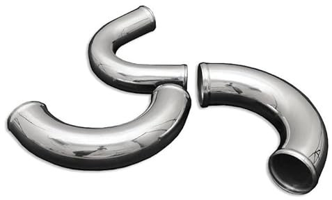 Aluminium bogen Alu-Bogen 135° Ladeluftkühler Turbo Alurohr Rohrbogen Pipe 30cm Lange