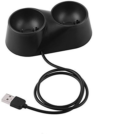 Move Controller Station Dual-Ladegerät Dock Ladestation Stand für Vr Fernbedienung