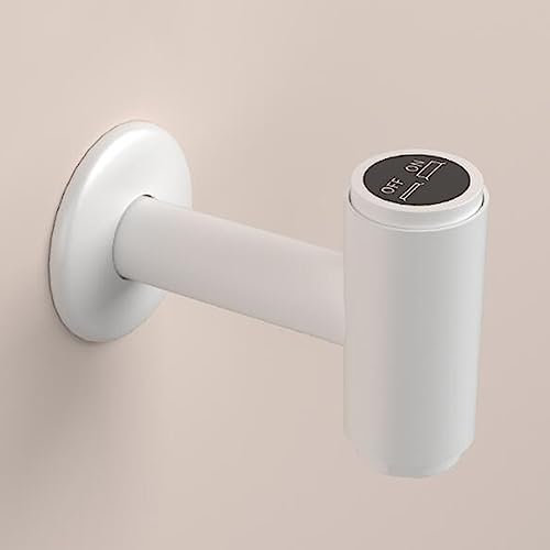 Robinet Lave Main Eau Froide Murale Blanc Laiton Monotrou Refroidissement Simple Robinet Mural